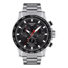 Tissot Supersport Chrono 45,5mm T125.617.11.051.00 - Zifferblatt Schwarz, Armband Stahl