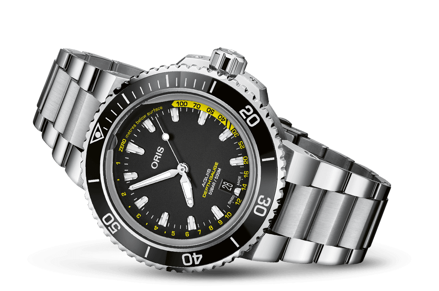 Oris Aquis Depth Gauge 45,8mm 01 733 7755 4154 – Seitenansicht