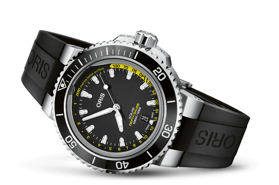 Oris Aquis Depth Gauge 45,8mm 01 733 7755 4154 – Seitenansicht