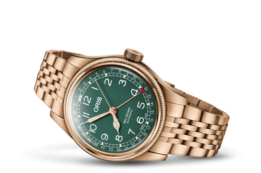 Oris Big Crown Bronze Pointer Date 40mm 01 754 7741 3167 – Seitenansicht