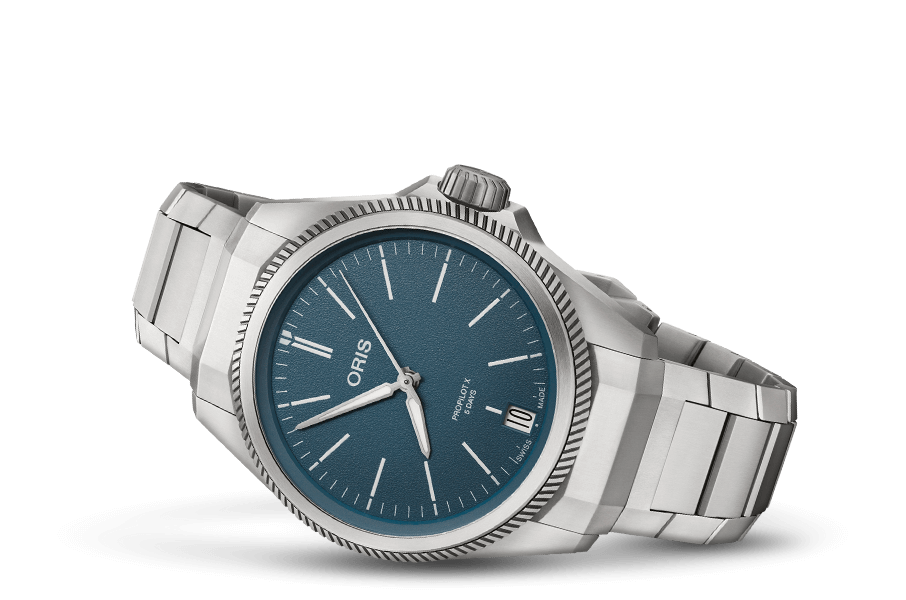 Oris ProPilot X Calibre 400 39mm 01 400 7778 7155 – Seitenansicht