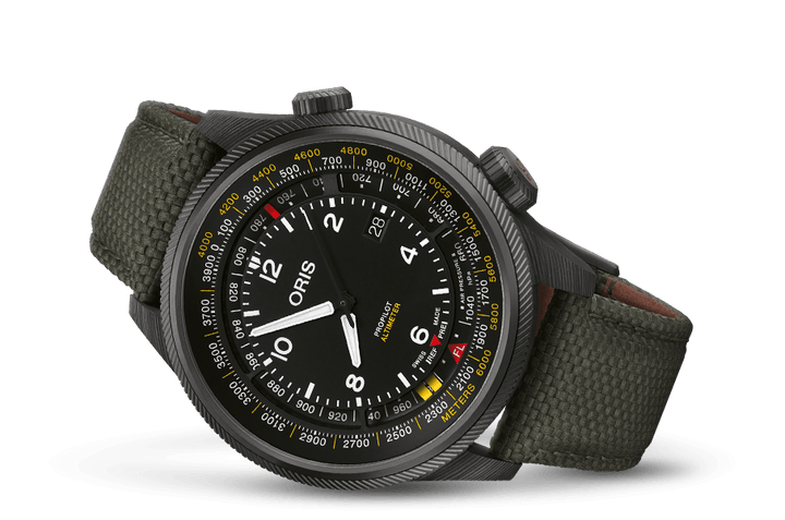 Oris ProPilot Altimeter Meter-Skala 47mm 01 793 7775 8764 – Seitenansicht