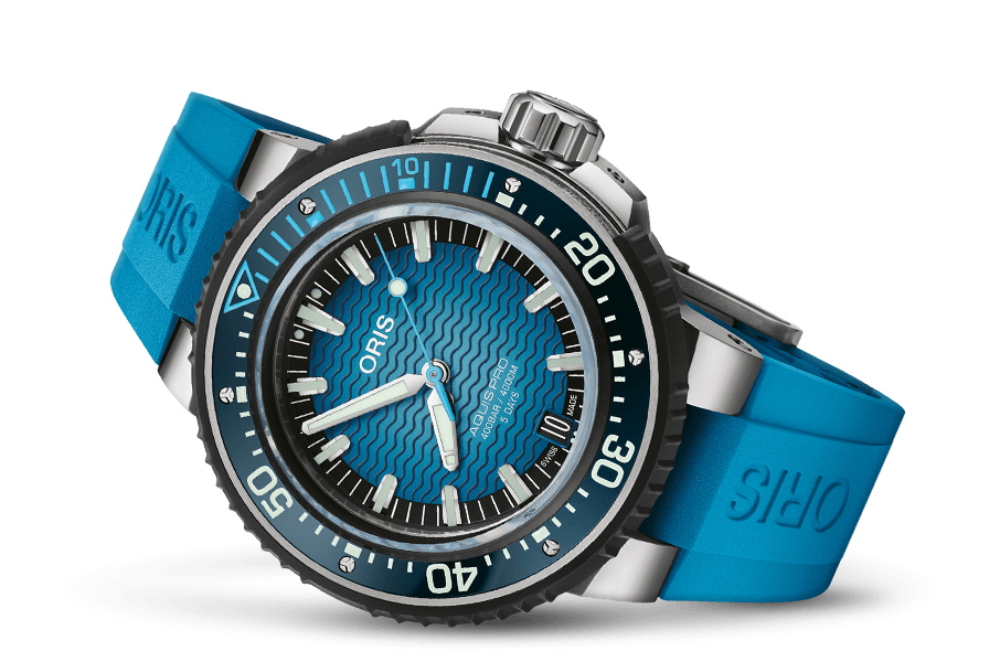 Oris Aquis Pro 4000m 49,5mm 01 400 7777 7155 – Seitenansicht