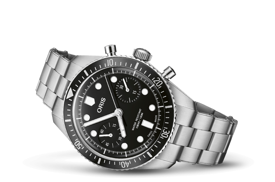 Oris Divers Sixty-Five Chronograph 40mm 01 771 7791 4054 – Seitenansicht