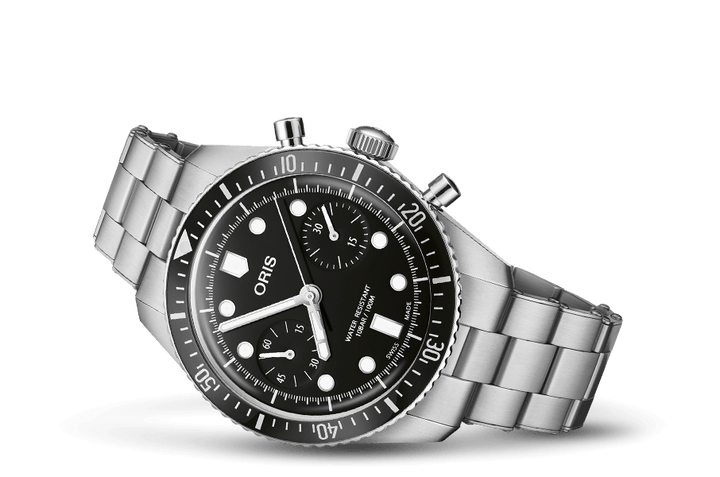 Oris Divers Sixty-Five Chronograph 40mm 01 771 7791 4054 – Seitenansicht