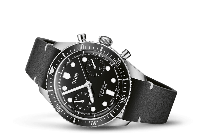 Oris Divers Sixty-Five Chronograph 40mm 01 771 7791 4054 – Seitenansicht