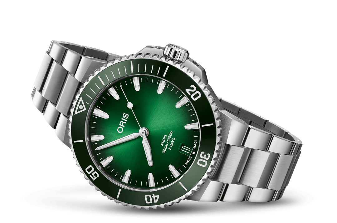 Oris Aquis Date Calibre 400 43,5mm 01 400 7790 4157 – Seitenansicht