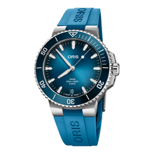 Oris Aquis Date Calibre 400 43,5mm 01 400 7790 4135 – Zifferblatt Blau, Armband Kautschuk