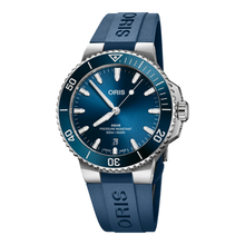 Oris Aquis Date 41,5mm 01 733 7787 4135 – Zifferblatt Blau, Armband Kautschuk