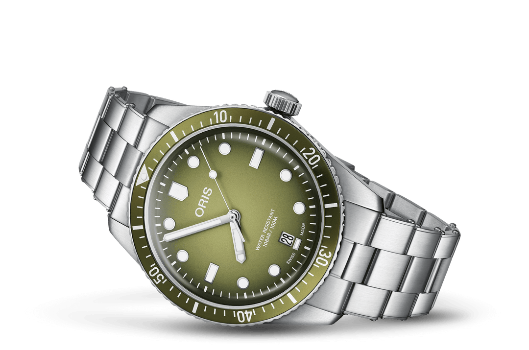 Oris Divers Sixty-Five Date 40mm 01 733 7707 4057 – Seitenansicht