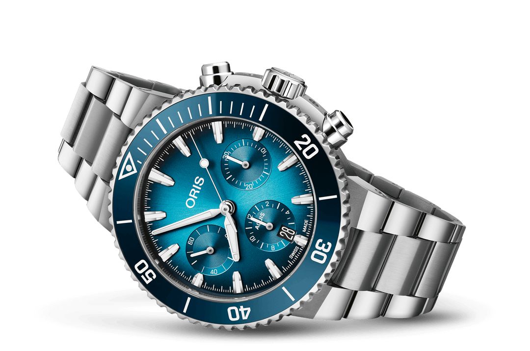 Oris Aquis Chronograph 43,5mm 01 771 7793 4155 – Seitenansicht
