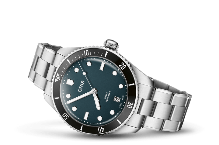 Oris Divers Date 39mm 01 733 7795 4055 – Seitenansicht