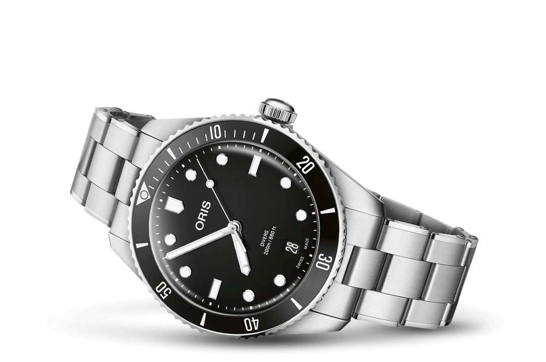 Oris Divers Date 39mm 01 733 7795 4054 – Seitenansicht