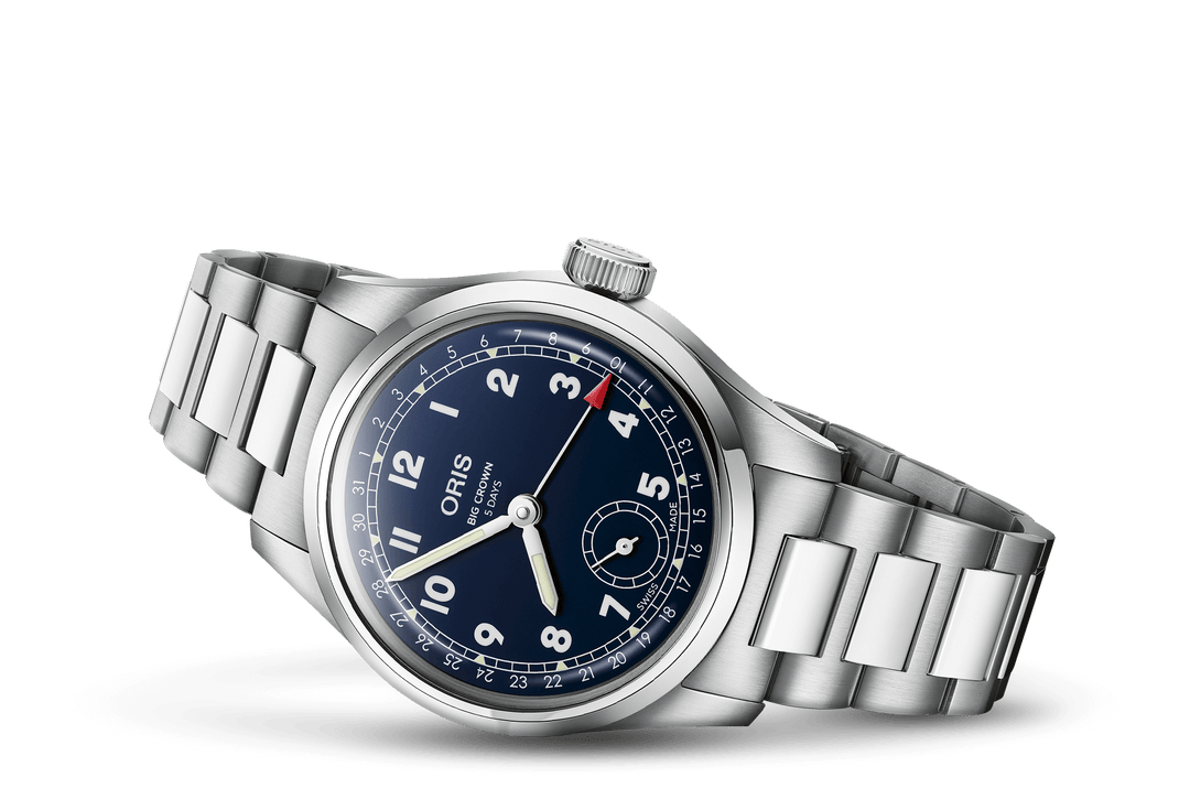 Oris Big Crown Pointer Date Calibre 403 38mm 01 403 7776 4065 – Seitenansicht
