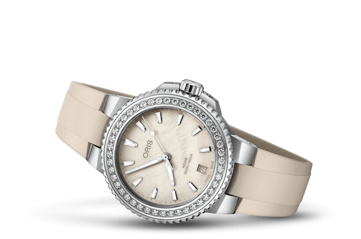 Oris Aquis Date Diamonds 36,5mm 01 733 7792 4956 – Seitenansicht