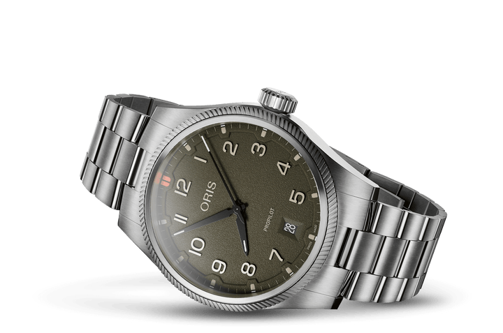 Oris ProPilot Date 41mm 01 733 7805 4167 – Seitenansicht