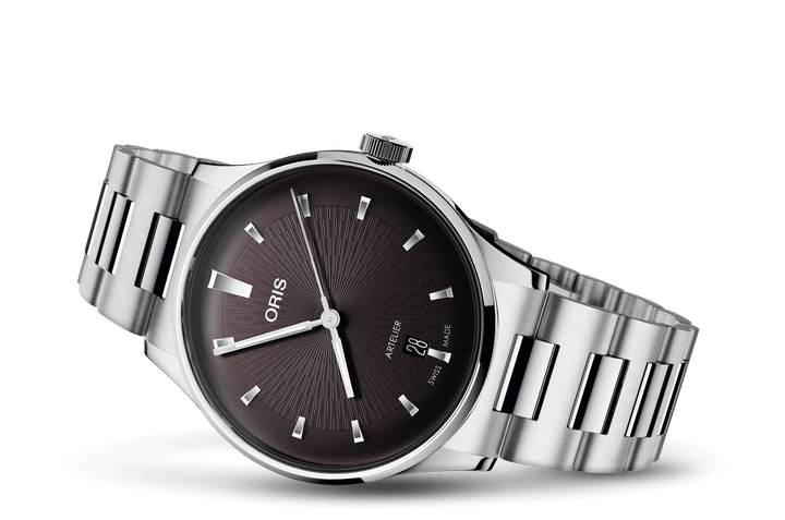Oris Artelier Date 38mm 01 733 7810 4054 – Seitenansicht