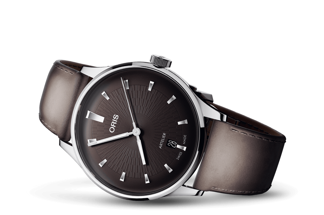 Oris Artelier Date 38mm 01 733 7810 4054 – Seitenansicht