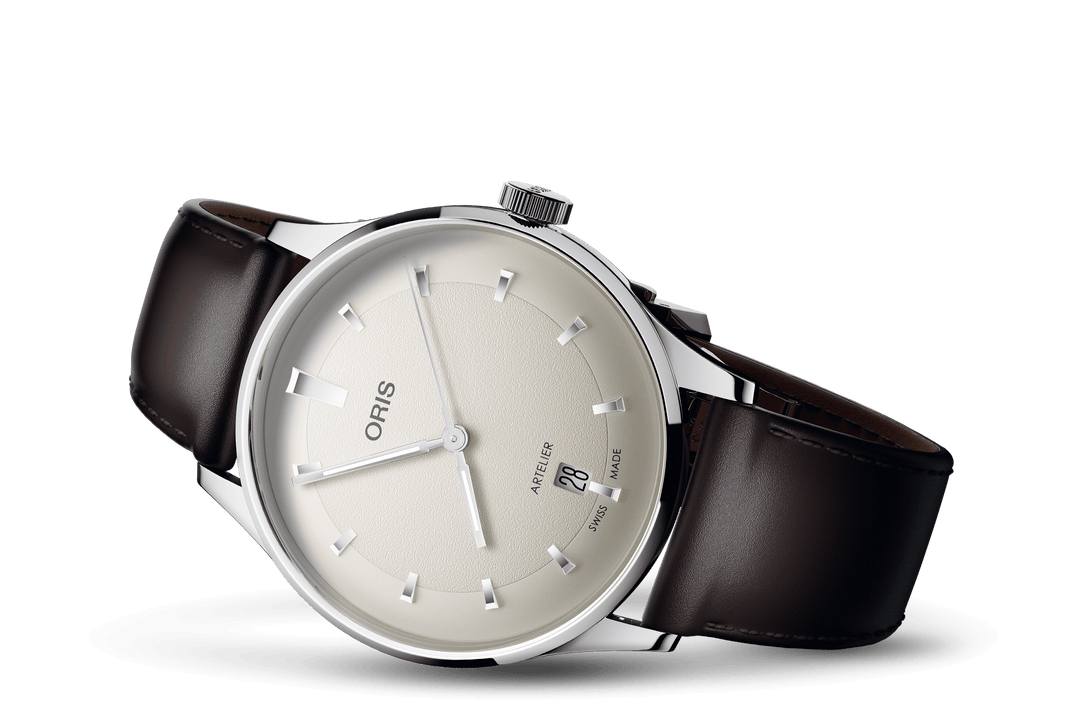 Oris Artelier Date 38mm 01 733 7810 4051 – Seitenansicht