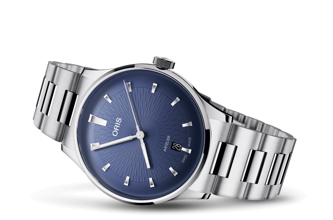 Oris Artelier Date 38mm 01 733 7810 4055 – Seitenansicht