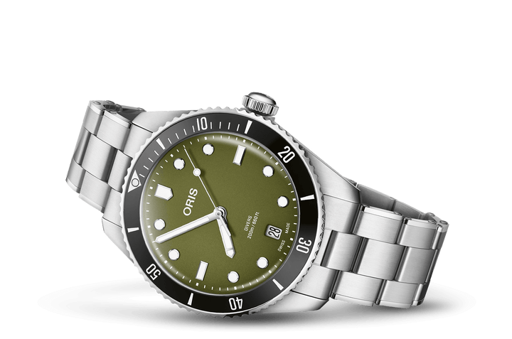 Oris Divers Date 39mm 01 733 7795 4057 – Seitenansicht