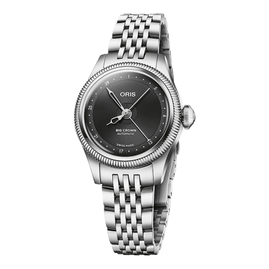 Oris Big Crown Pointer Date 29mm 01 534 7804 4054 – Zifferblatt Schwarz, Armband Stahl