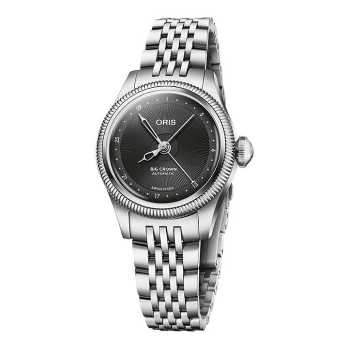 Oris Big Crown Pointer Date 29mm 01 534 7804 4054 – Zifferblatt Schwarz, Armband Stahl