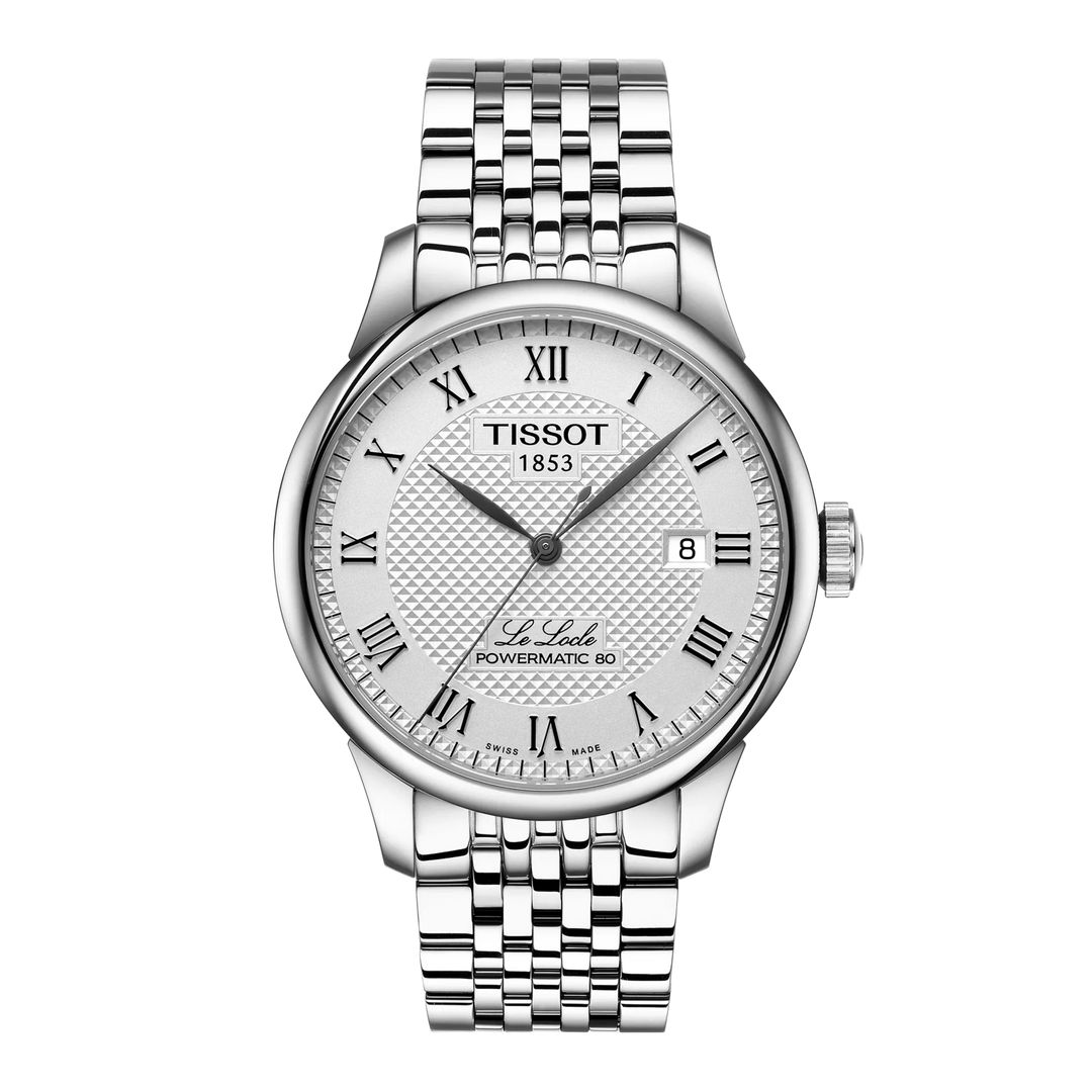 Tissot Le Locle 39,3mm T006.407.11.033.00 - Zifferblatt Silber, Armband Stahl