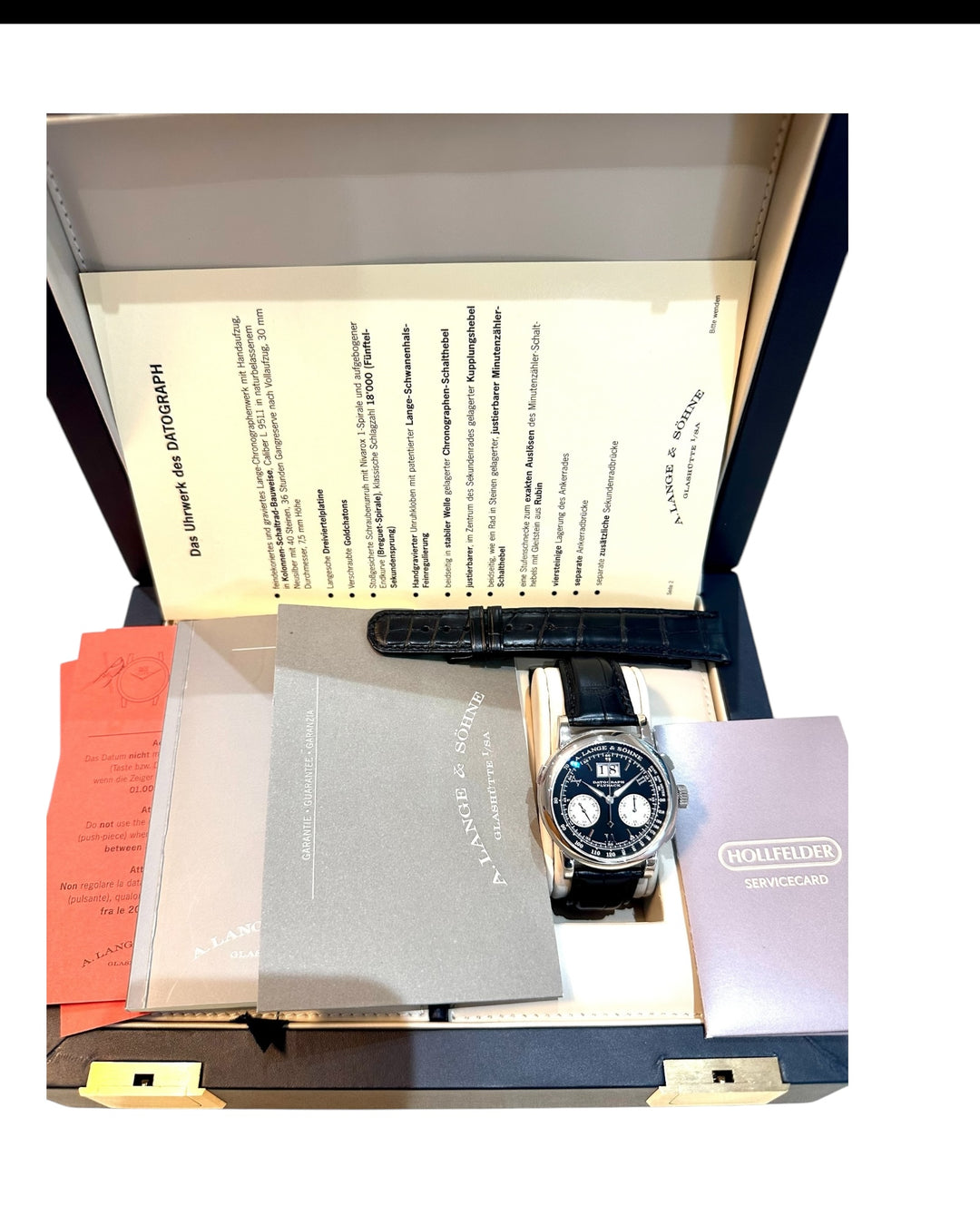 Datograph Platinum Flyback Chronograph Referenz 403.035
