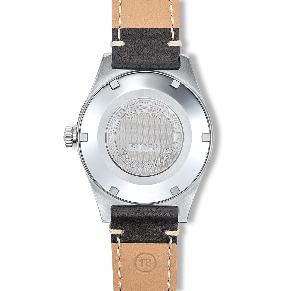 Squale Super Squale Big Arrows Black Lederband SUPERSSABK.PN – Ansicht 2