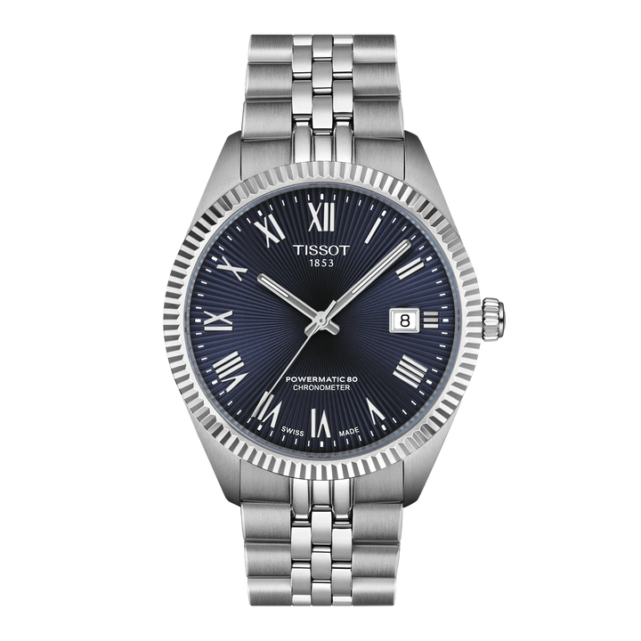 Tissot Ballade 39mm T156.408.11.043.00 - Zifferblatt Blau, Armband Stahl