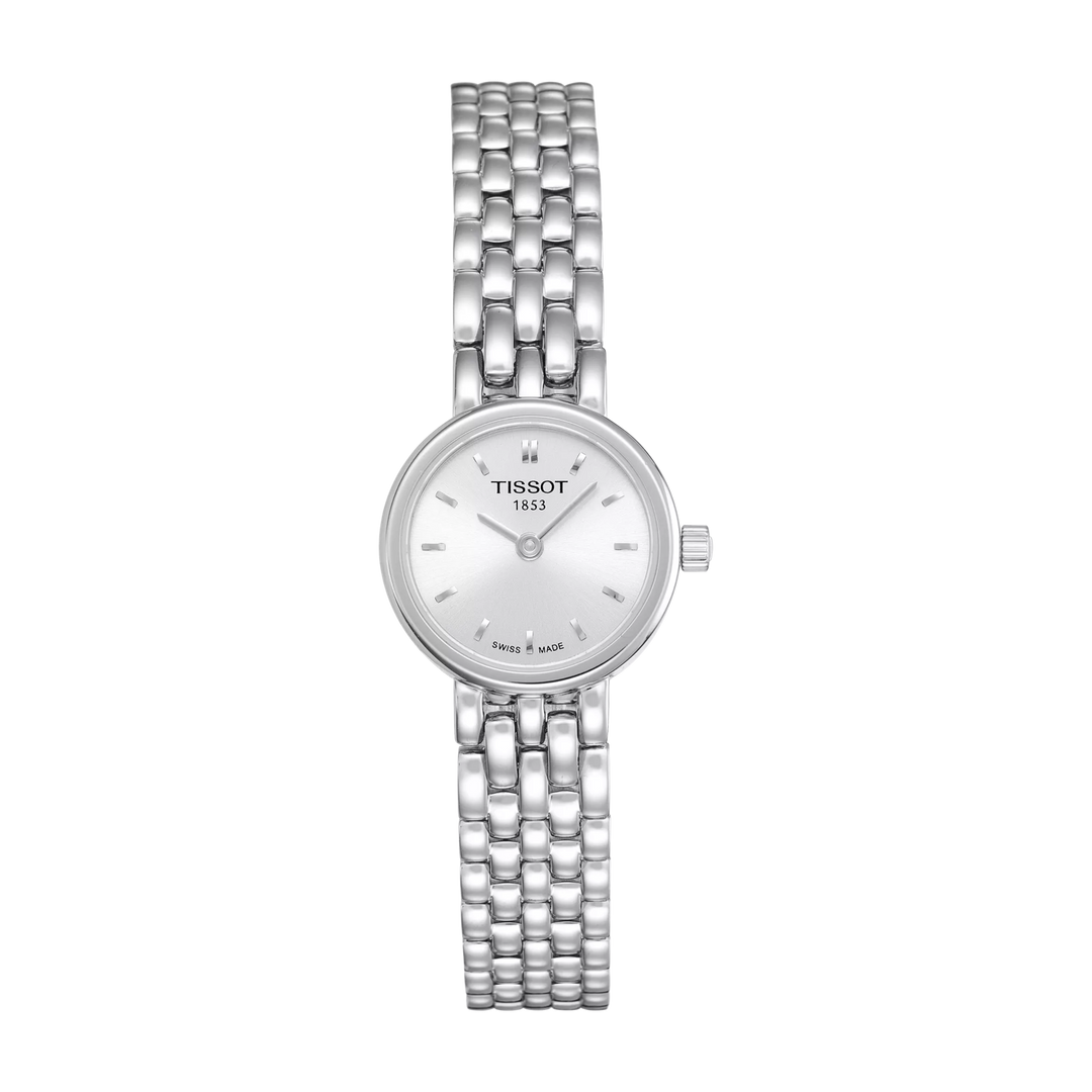 Tissot Lovely Round 19,5mm T058.009.11.031.00 - Zifferblatt Silber, Armband Stahl