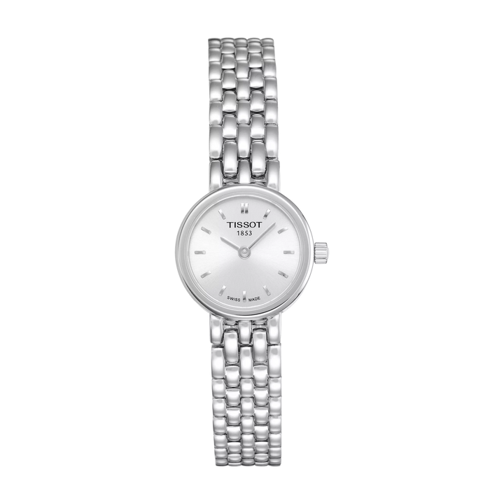 Tissot Lovely Round 19,5mm T058.009.11.031.00 - Zifferblatt Silber, Armband Stahl