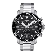 Tissot Seastar 1000 Chronograph 45,5mm T120.417.11.051.00 - Zifferblatt Schwarz, Armband Stahl