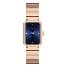 Tissot SRV 30mm T160.110.33.046.00 - Zifferblatt Blau, Armband Stahl mit PVD-Beschichtung