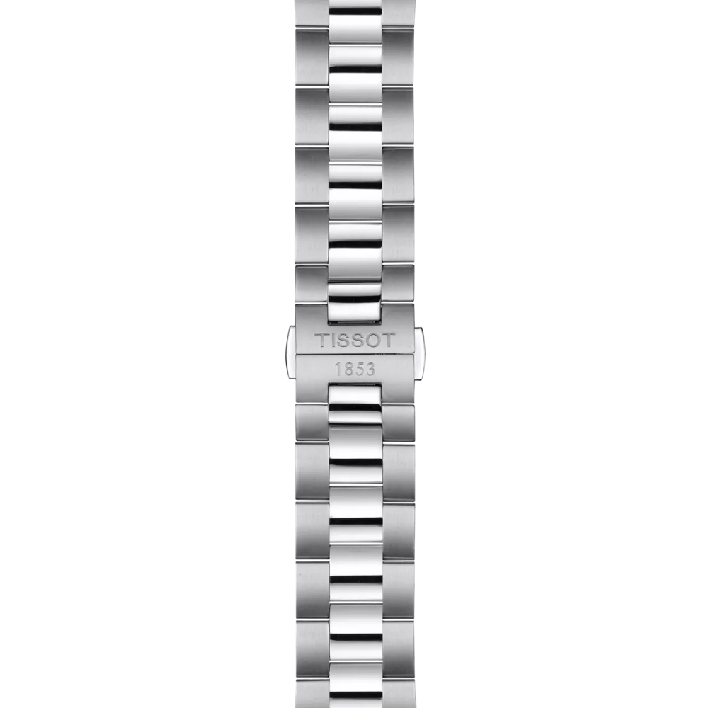 Tissot Gentleman Silizium 40mm T127.407.11.051.00 - Armband und Schließe