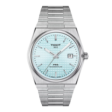 Tissot PRX 39,5mm T137.407.11.351.00 - Zifferblatt Eisblau, Armband Stahl