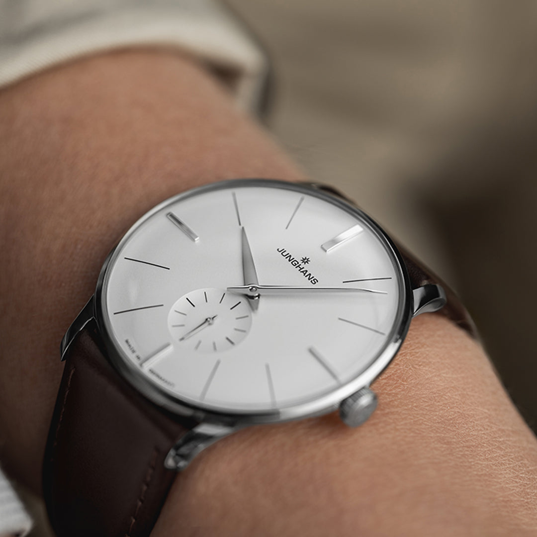 Junghans Meister Handaufzug 37,7mm 27/3200.02 am Handgelenk