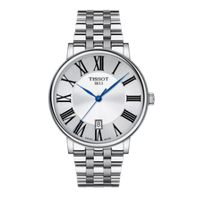 Tissot Carson Premium 40mm T122.410.11.033.00 - Zifferblatt Silber, Armband Stahl