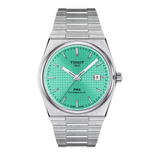 Tissot PRX 39,5mm T137.407.11.091.01 - Zifferblatt Hellgrün, Armband Stahl