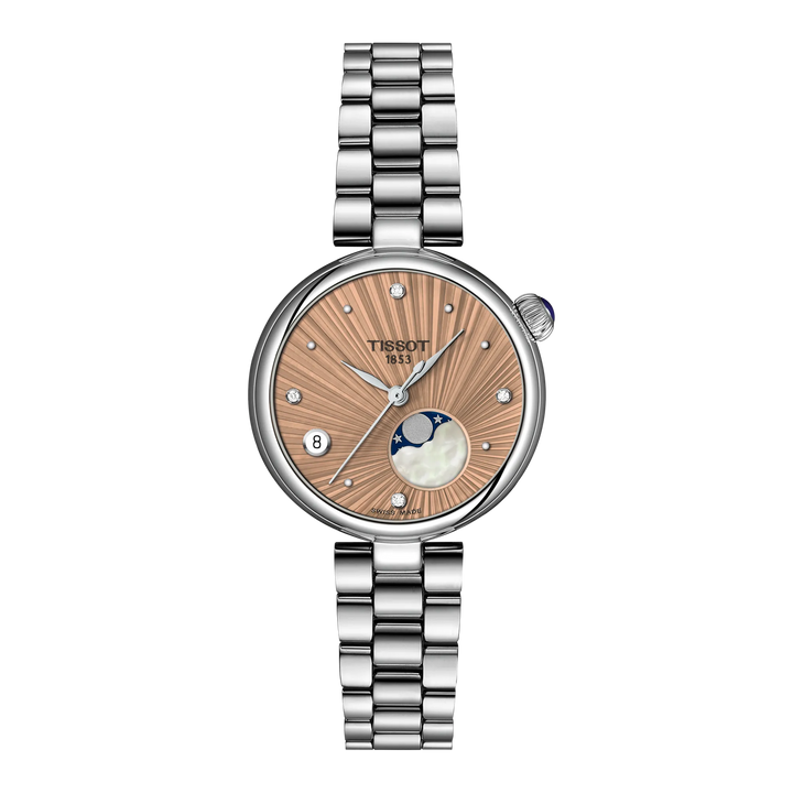 Tissot Desir 29,6mm T152.223.11.546.00 - Zifferblatt Beige, Armband Stahl