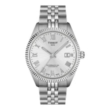 Tissot Ballade Powermatic 80 COSC T156.408.11.033.00 – Herrenuhr Edelstahl mit silberfarbenem Zifferblatt, römischen Ziffern und Automatikwerk