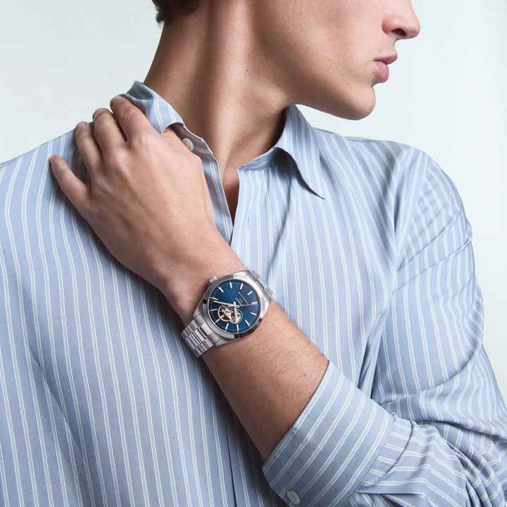 Tissot Gentleman Powermatic 80 Open Heart T127.407.11.041.01 – am Handgelenk