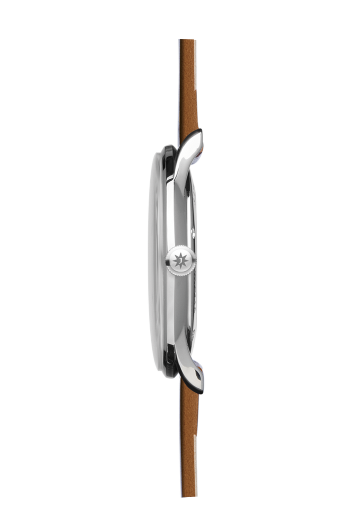 Junghans Meister Handaufzug 37,7mm 27/3504.02 - Gehäuse im Profil