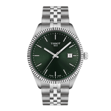Tissot Ballade 40mm T156.410.11.091.00 - Zifferblatt Grün, Armband Stahl