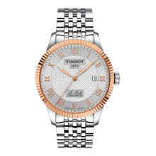Tissot Le Locle Goldlünette 39,3mm T932.408.41.033.00 - Zifferblatt Silber, Armband Stahl