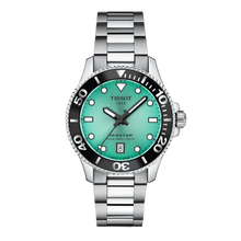 Tissot Seastar 1000 36mm T120.210.11.091.00 - Zifferblatt Türkis, Armband Stahl