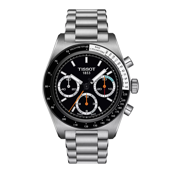 Tissot PR516 Chronograph 41mm T149.459.21.051.00 - Zifferblatt Schwarz, Armband Stahl