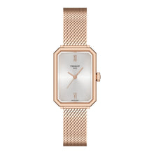 Tissot SRV 30mm T160.110.33.033.00 - Zifferblatt Silber, Armband Milanaise Stahl mit PVD-Beschichtung