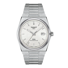 Tissot PRX 39,5mm T137.407.11.111.00 - Zifferblatt Weißes Perlmutt, Armband Stahl